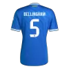 BELLINGHAM #5 Real Madrid Third Away Soccer Jersey 2025/26 Blue - bestfootballkits