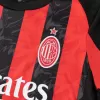 Kid's AC Milan Home Soccer Jersey Kit(Jersey+Shorts) 2025/26 Red&Black - bestfootballkits