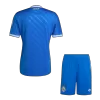 Real Madrid Third Away Soccer Jersey Kit(Jersey+Shorts) 2025/26 Blue - bestfootballkits