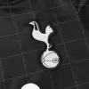 Kid's Tottenham Hotspur Away Soccer Jersey Kit(Jersey+Shorts) 2025/26 Black - bestfootballkits