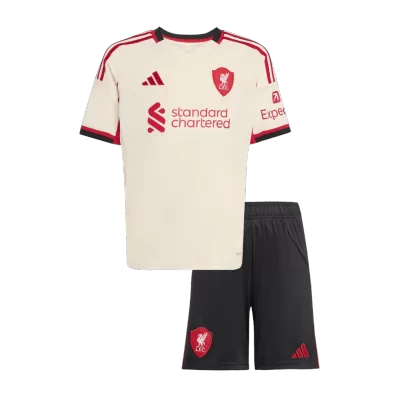 Liverpool Away Kids Jerseys Kit 2025/26 - bestfootballkits