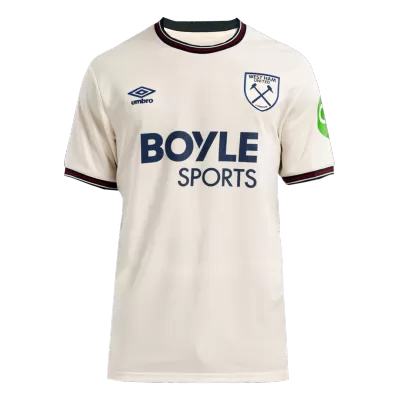 West Ham United Away Soccer Jersey 2025/26 White - bestfootballkits