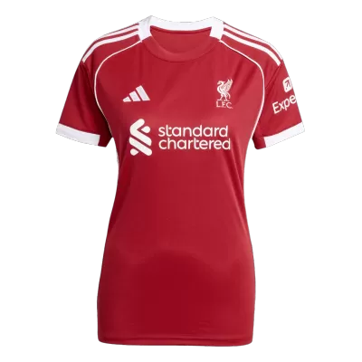 Women's Liverpool Shirt Home 2025/26 - bestfootballkits