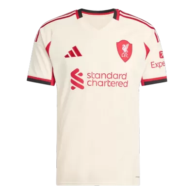 Liverpool Away Soccer Jersey 2025/26 White - bestfootballkits
