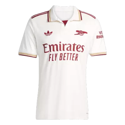 Arsenal Third Away 2025/26 White - bestfootballkits