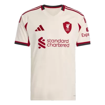 Liverpool Away Soccer Jersey 2025/26 White - bestfootballkits
