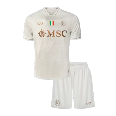 Napoli Away Kids Jerseys Kit 2025/26 - bestfootballkits