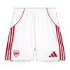 Arsenal Football Home Shorts 2025/26 - bestfootballkits