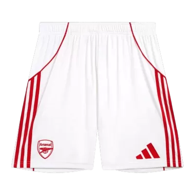 Arsenal Football Home Shorts 2025/26 - bestfootballkits