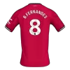 B.FERNANDES #8 Manchester United Shirt Home 2025/26 - bestfootballkits
