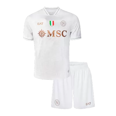 Napoli Away Kids Jerseys Kit 2025/26 - bestfootballkits