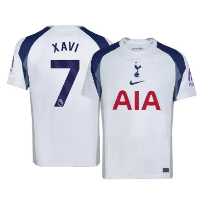 XAVI #7 Tottenham Hotspur Home Soccer Jersey 2025/26 White - bestfootballkits
