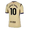 Authentic LAMINE YAMAL #10 Barcelona Soccer Away Jersey 2025/26 Yellow - bestfootballkits