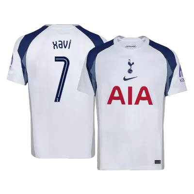 XAVI #7 Tottenham Hotspur Home Soccer Jersey 2025/26 White - bestfootballkits