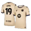 ROONY #19 Barcelona Away Soccer Jersey 2025/26 Yellow - bestfootballkits