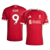 ISAK #9 Liverpool Home Soccer Jersey 2025/26 Red - bestfootballkits