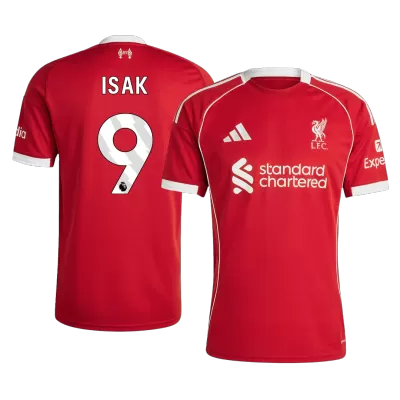 ISAK #9 Liverpool Home Soccer Jersey 2025/26 Red - bestfootballkits