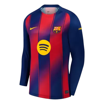Barcelona Long Sleeve Shirt Home 2025/26 - bestfootballkits