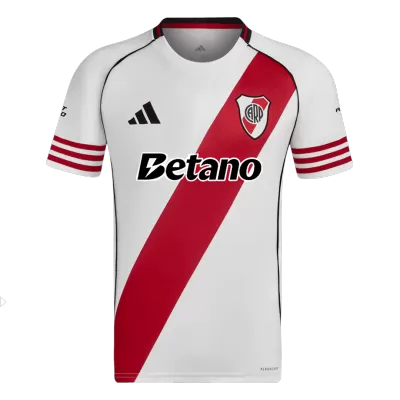 River Plate Home Soccer Jersey 2025/26 Red&White - bestfootballkits