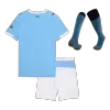 Manchester City Home Kids Jerseys Full Kit 2025/26 - bestfootballkits