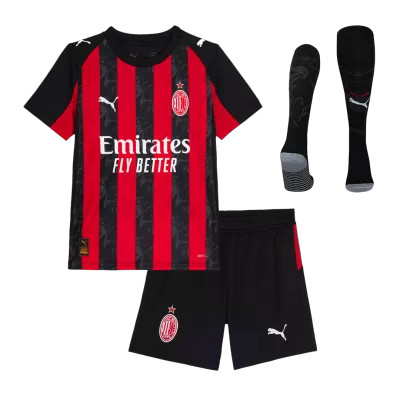 AC Milan Home Kids Jerseys Full Kit 2025/26 - bestfootballkits