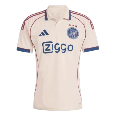 Ajax Third Away Soccer Jersey 2025/26 White - bestfootballkits