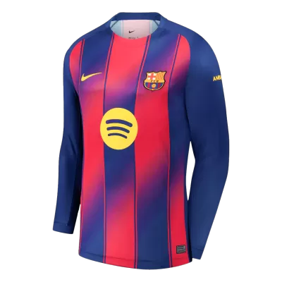 Barcelona Long Sleeve Shirt Home 2025/26 - bestfootballkits