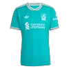 M.SALAH #11 Liverpool Third Away Jersey 2025/26 Green - bestfootballkits