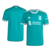 Authentic Liverpool Soccer Third Away Jersey 2025/26 Green - bestfootballkits