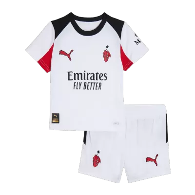 AC Milan Away Kids Jerseys Kit 2025/26 - bestfootballkits
