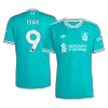ISAK #9 Liverpool Third Away Jersey 2025/26 Green - bestfootballkits
