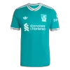 Authentic Liverpool Soccer Third Away Jersey 2025/26 Green - bestfootballkits