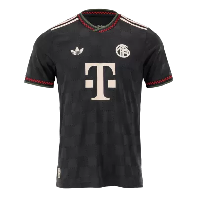 Authentic Bayern Munich Soccer Third Away Jersey 2025/26 Black - bestfootballkits