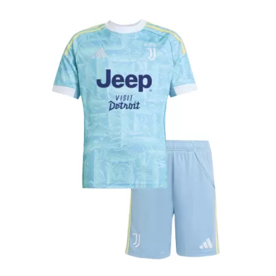 Juventus Away Kids Jerseys Kit 2025/26 - bestfootballkits