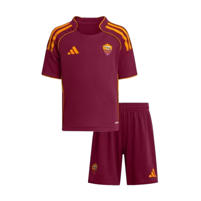 Roma Home Kids Jerseys Kit 2025/26 - bestfootballkits