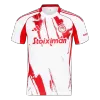 Olympiakos Away Soccer Jersey 2025/26 Red&White - bestfootballkits
