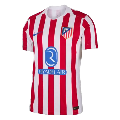 Authentic Atletico Madrid Soccer Home Jersey 2025/26 Red&White - bestfootballkits