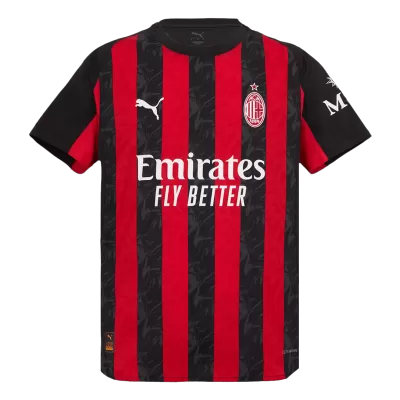 Authentic AC Milan Home Jersey 2025/26 Red&Black - bestfootballkits