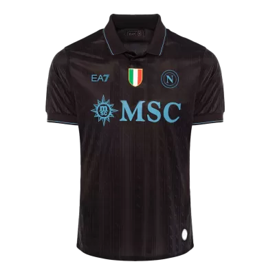 Authentic Napoli Soccer Third Away Jersey 2025/26 Black - bestfootballkits