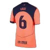 Authentic GAVI #6 Barcelona Soccer Third Away Jersey 2025/26 Orange - bestfootballkits