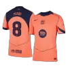 Authentic PEDRI #8 Barcelona Soccer Third Away Jersey 2025/26 Orange - bestfootballkits
