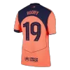Authentic ROONY #19 Barcelona Soccer Third Away Jersey 2025/26 Orange - bestfootballkits