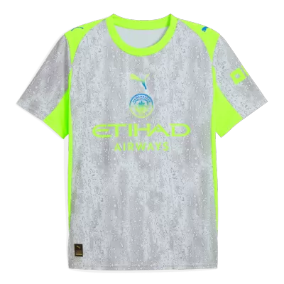 Manchester City Third Away Soccer Jersey 2025/26 Gray - bestfootballkits
