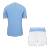 Manchester City Home Soccer Jersey Kit(Jersey+Shorts) 2025/26 Blue - bestfootballkits