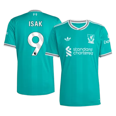 ISAK #9 Liverpool Third Away Jersey 2025/26 Green - bestfootballkits