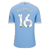 RODRIGO #16 Manchester City Home Soccer Jersey 2025/26 Blue - bestfootballkits