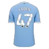 FODEN #47 Manchester City Home Soccer Jersey 2025/26 Blue - bestfootballkits