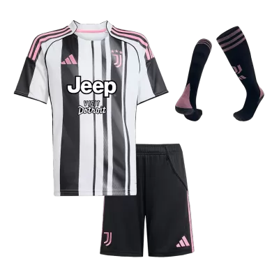 Juventus Home Kids Jerseys Full Kit 2025/26 - bestfootballkits