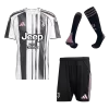 Juventus Home Soccer Jersey Kit(Jersey+Shorts+Socks) 2025/26 Black&White - bestfootballkits