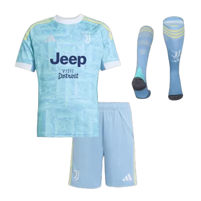 Juventus Away Kids Jerseys Full Kit 2025/26 - bestfootballkits